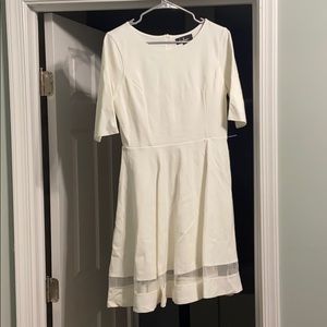 Lulu’s White Skater Dress